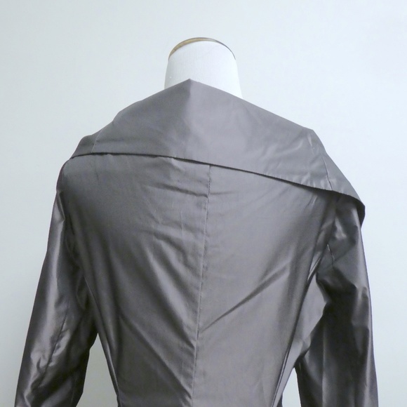 ANETT ROSTEL WIDE COLLAR MAXI DRESS ART WEAR 38 M - Picture 6 of 8